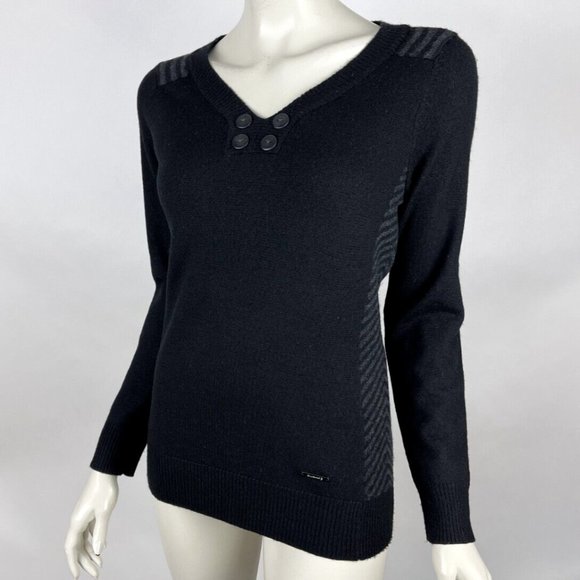 Smartwool Piney Lake Henley Merino Wool Sweater Women S EUC Long Sleeve Pullover - Picture 3 of 11